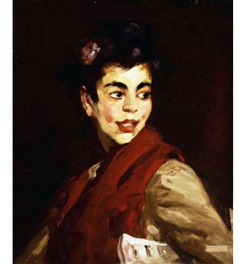 Newsgirl Madrid 1908