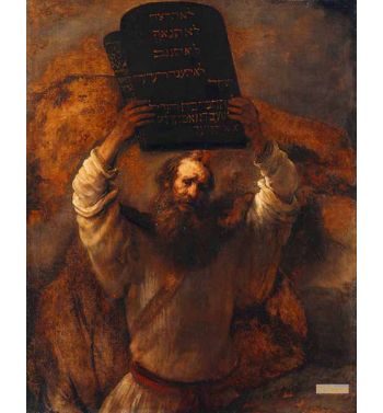 Moses With The Ten Commandments