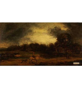 Rider In A Landscape