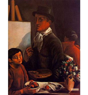 The Artist In His Studio 1920