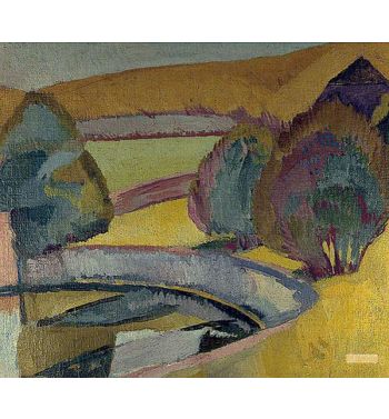 The Pond At Charleston, East Sussex