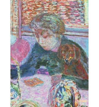 Portrait With A Dog, 1940