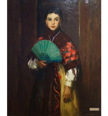 Spanish Girl Of Segovia