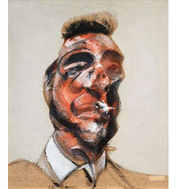Three Studies for Portrait of George Dyer on Light Ground I