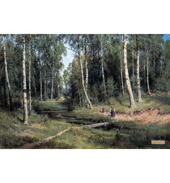 In The Birch Tree Forest 1883