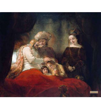 Jacob Blessing The Children Of Joseph