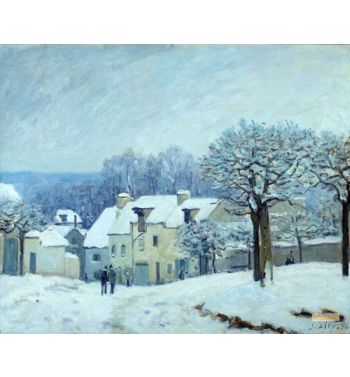 La Place Du Kennel A Marly Effect Of Snow