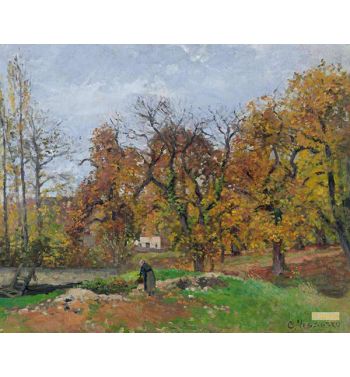 Autumn Landscape Near Pontoise