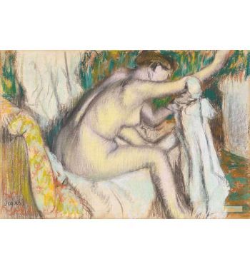 Woman Drying Her Arm