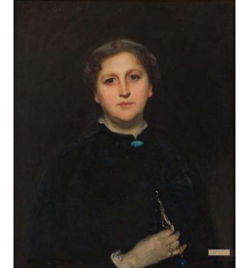 Portrait Of Mrs. Raphael Pumpelly