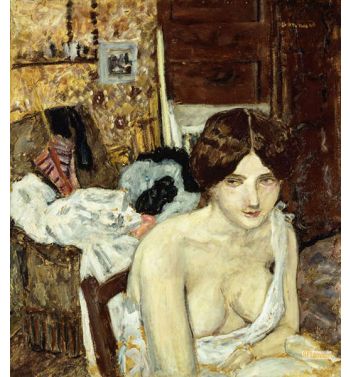 The Resting Model, c1910