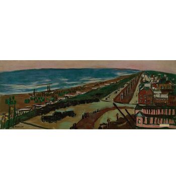 View Of Zandvoort In The Evening