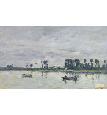 Caudebec En Caux The Banks Of The Seine 1892