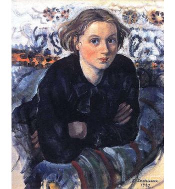 Portrait Of Daughter Katya, 1929
