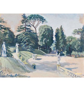 The Boboli Gardens, Florence, 1932
