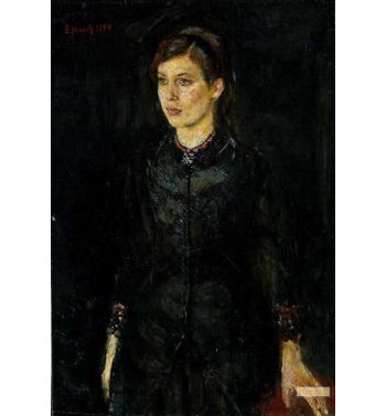 Inger In Black, 1884
