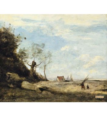 Surroundings A Shrimp Fisherwoman
