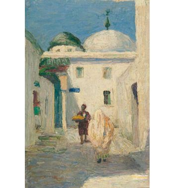 Mosque In Tunis 1905