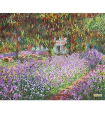 Irises In Monet's Garden
