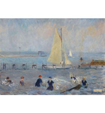 Seascape With Six Bathers Bellport