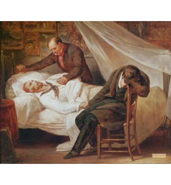 The Death Of Theodore Géricault With His Friends Colonel Bro