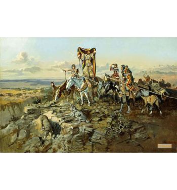 In The Wake Of The Hunters, 1896