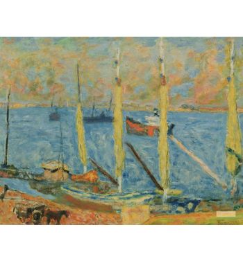 The Port Of St Tropez, 1930