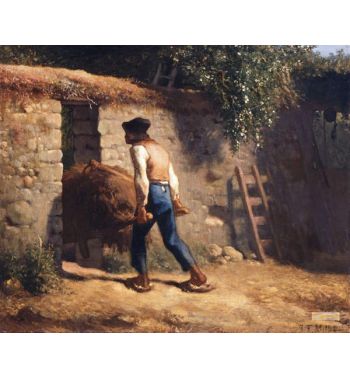 Paysan Avec Brouette