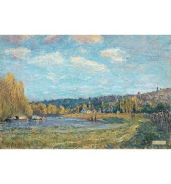 The Seine At Saint Cloud