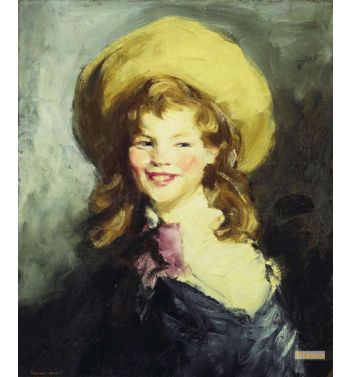 Girl With Big Hat