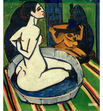 Female Nude In The Tub