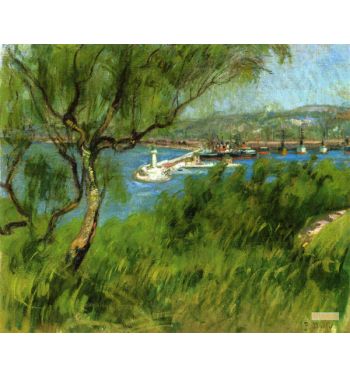 View Of A Port