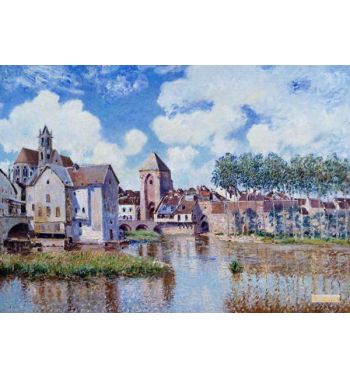 View Of Moret On Loing