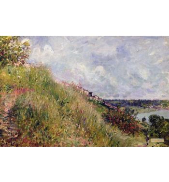 The Seine View Of The Slopes 1881