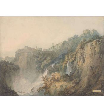 Tivoli With The Temple Of The Sybil And The Cascades