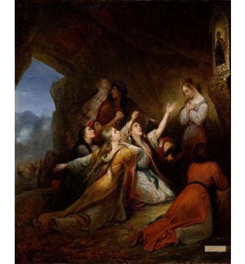 Greek Women Imploring At The Virgin Of Assistance 1826
