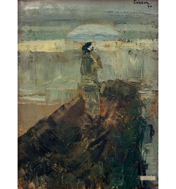 The Lady On The Breakwater