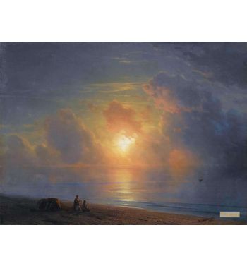 Sunset Over The Crimean Coast