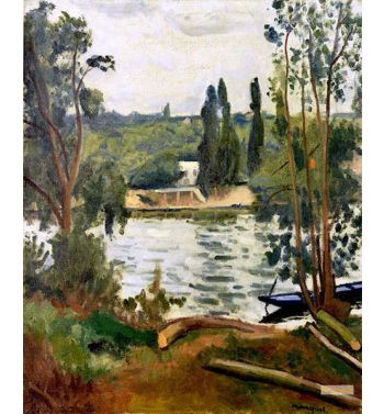 Banks Of The Seine At Villennes, 1913