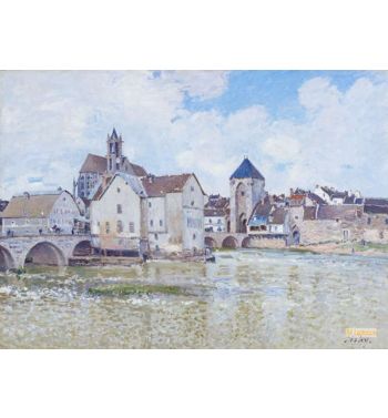 The Bridge Of Moret 1888