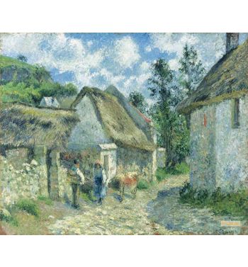Street Rocks At Valhermeil Auvers Sur Oise Cottages