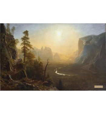 Yosemite Valley Glacier Point Trail c1873