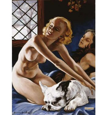 Femmes Au Bull Dog