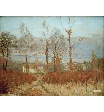 View Of Louveciennes In Autumn