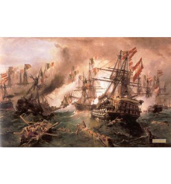 Naval Battle At Lissa