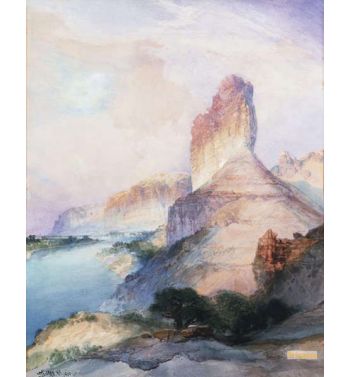 Castle Butte, Green River, Wyoming, 1900