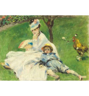Madame Monet And Her Son