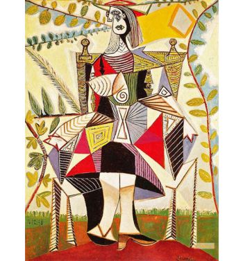 Seated Woman In A Garden 1938