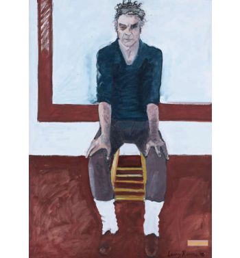 Merce Cunningham Seated