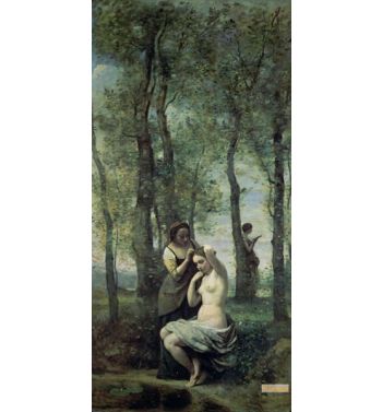 Young Woman At Her Toilet